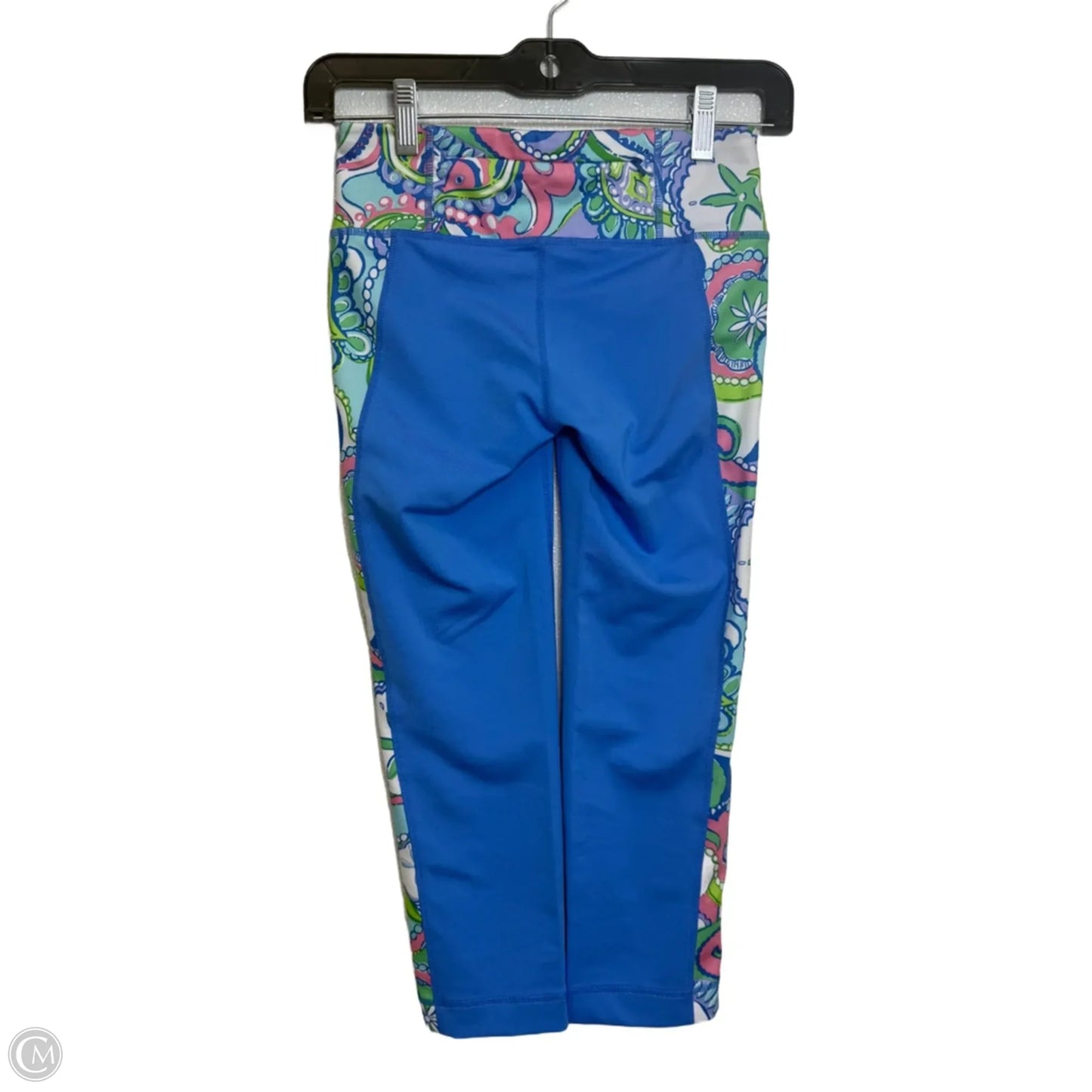 Capris Designer By Lilly Pulitzer In Blue, Size: Xs