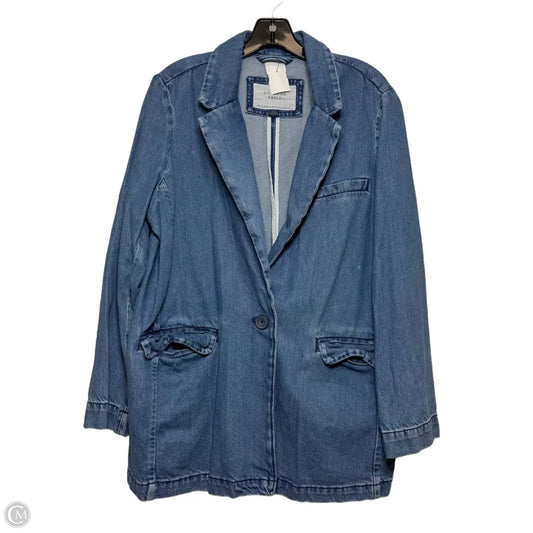 Jacket Denim By American Eagle In Blue Denim, Size: L