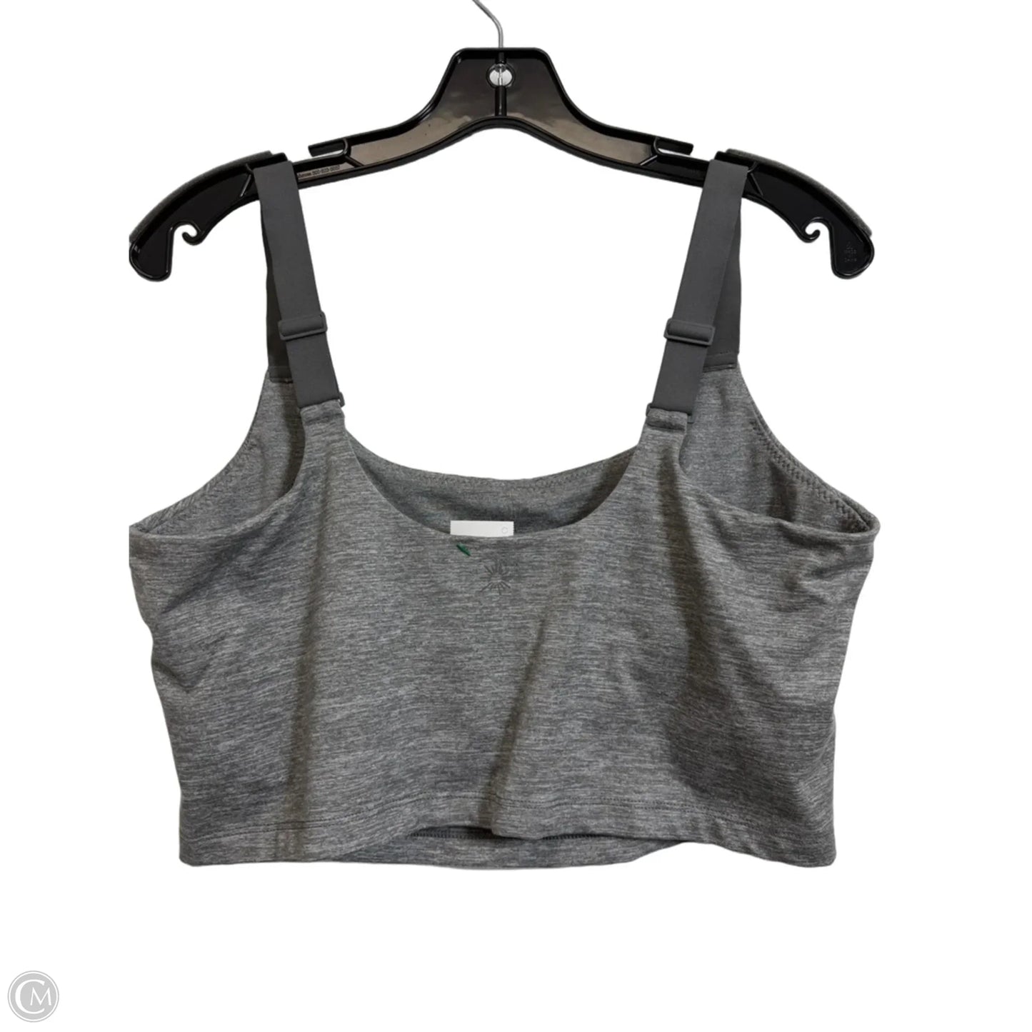 Athletic Bra By Offline In Grey, Size: L