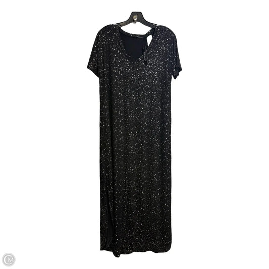 Dress Casual Maxi By Clothes Mentor In Black, Size: M