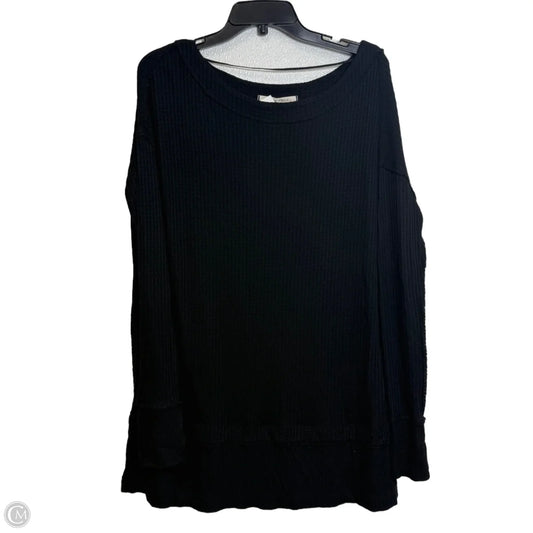 Top Long Sleeve By We The Free In Black, Size: S