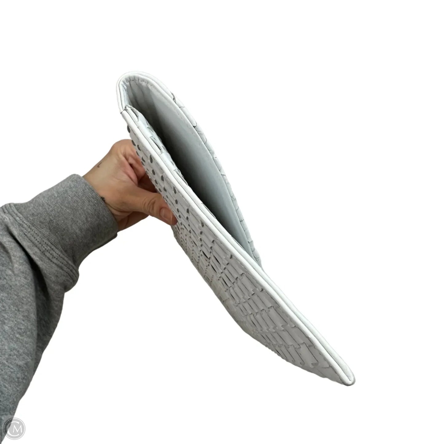 Leather clutch Handbag By Sandra Cadavid, Size: Medium