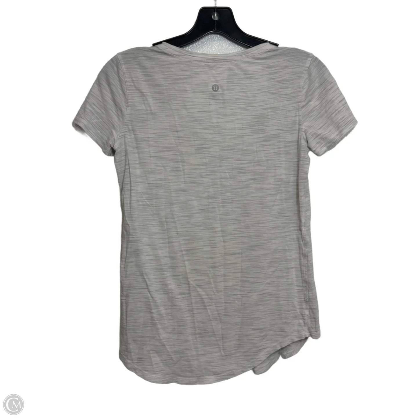 Top Short Sleeve Basic By Lululemon In Grey, Size: S