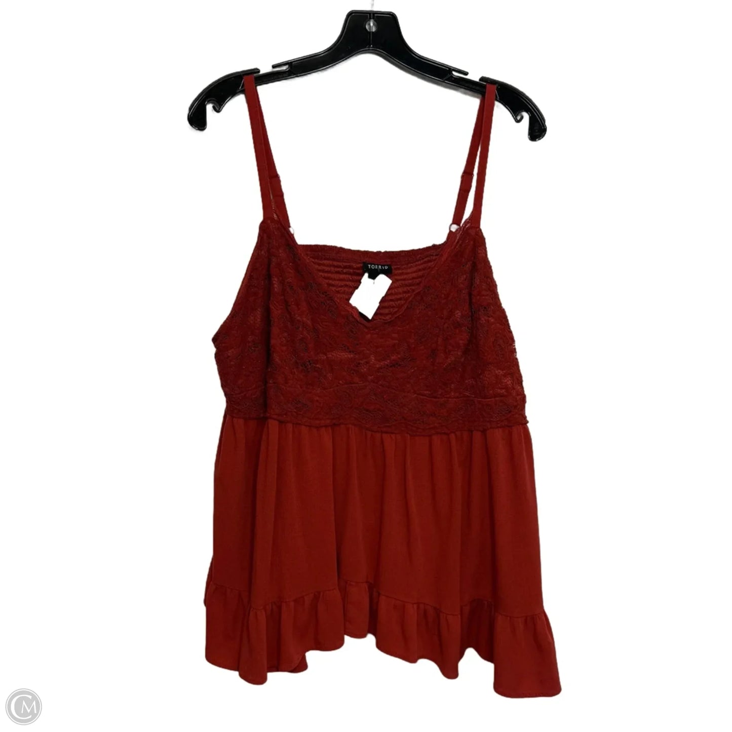 Tank Top By Torrid In Orange, Size: 2x