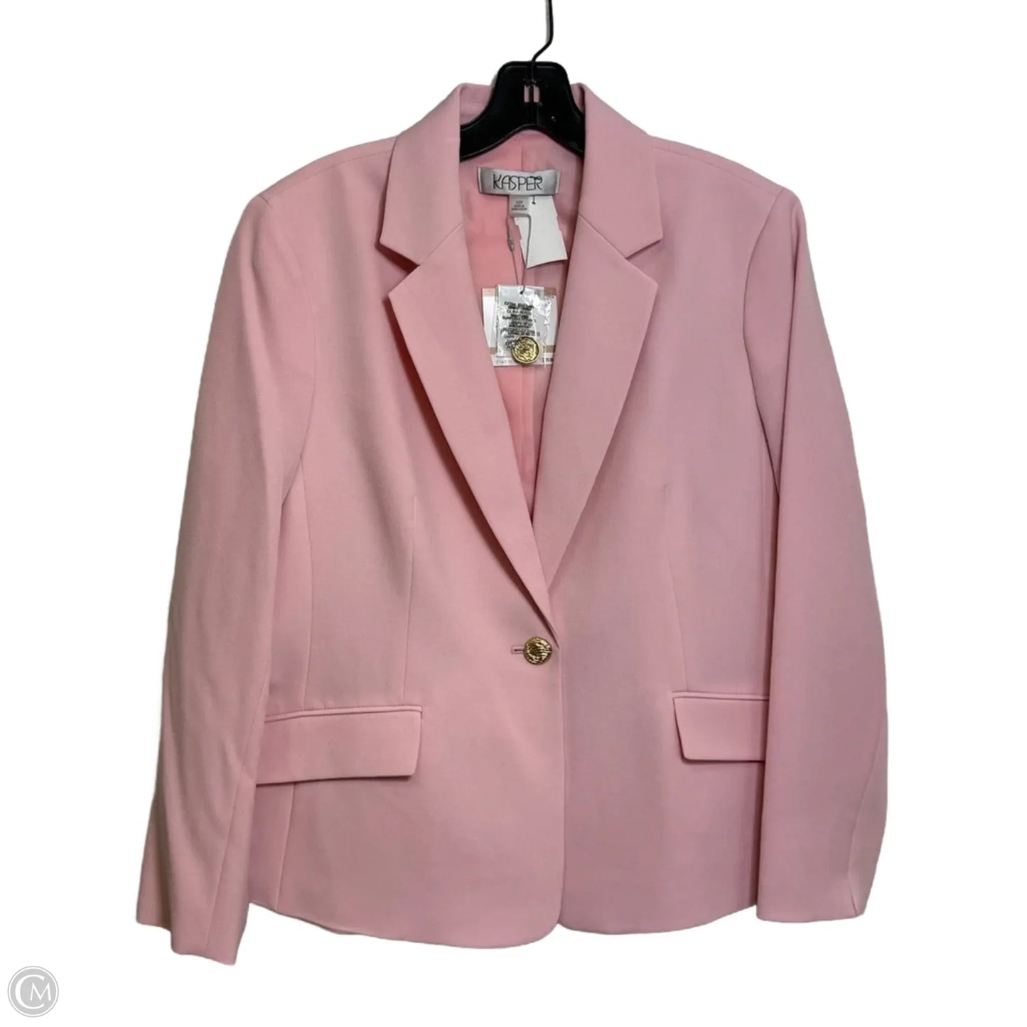 Blazer By Kasper In Pink, Size: 12p