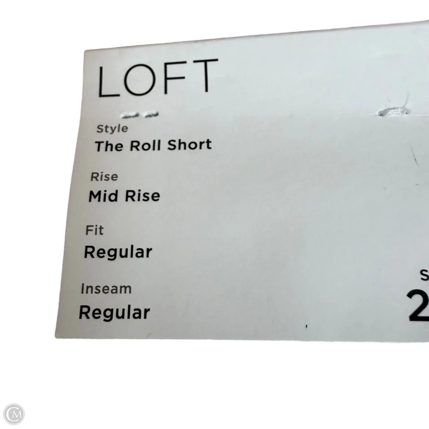 Shorts By Loft In White, Size: 6