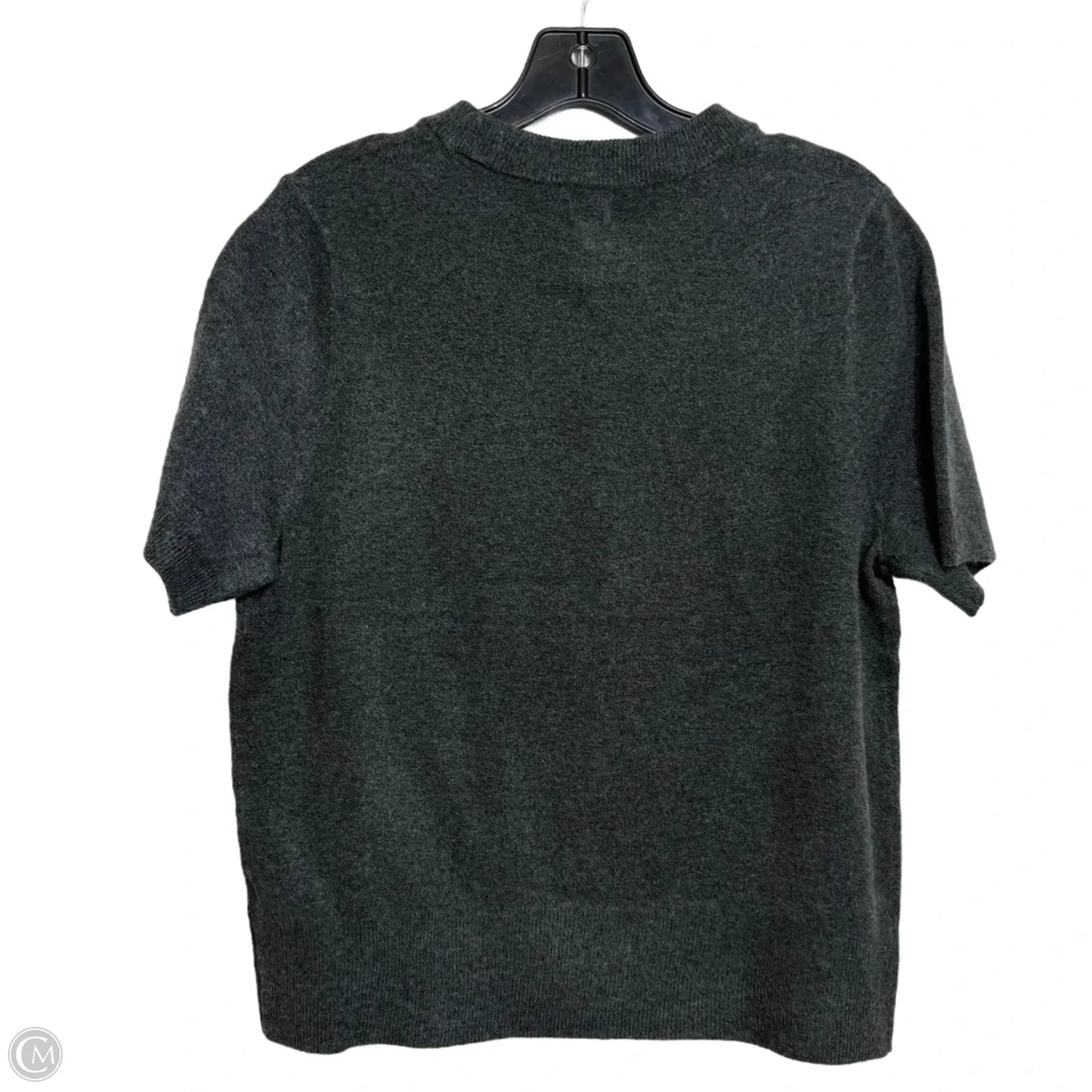 Top Short Sleeve By A New Day In Grey, Size: M