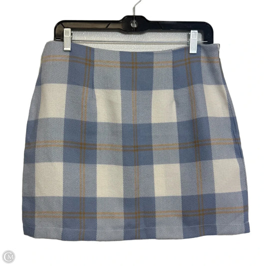 Skirt Mini & Short By Francesca’s In Plaid Pattern, Size: M