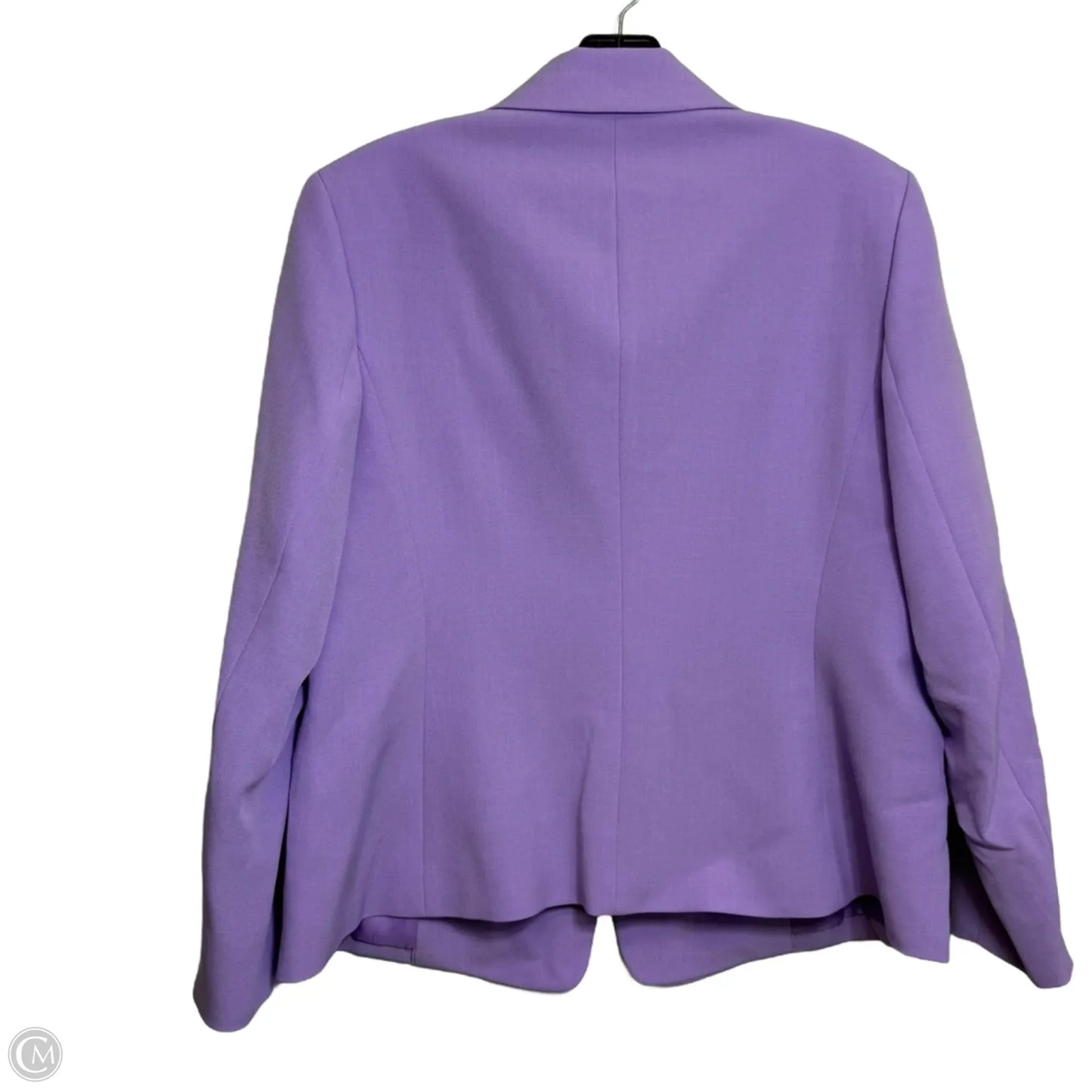 Blazer By Kasper In Purple, Size: 12p