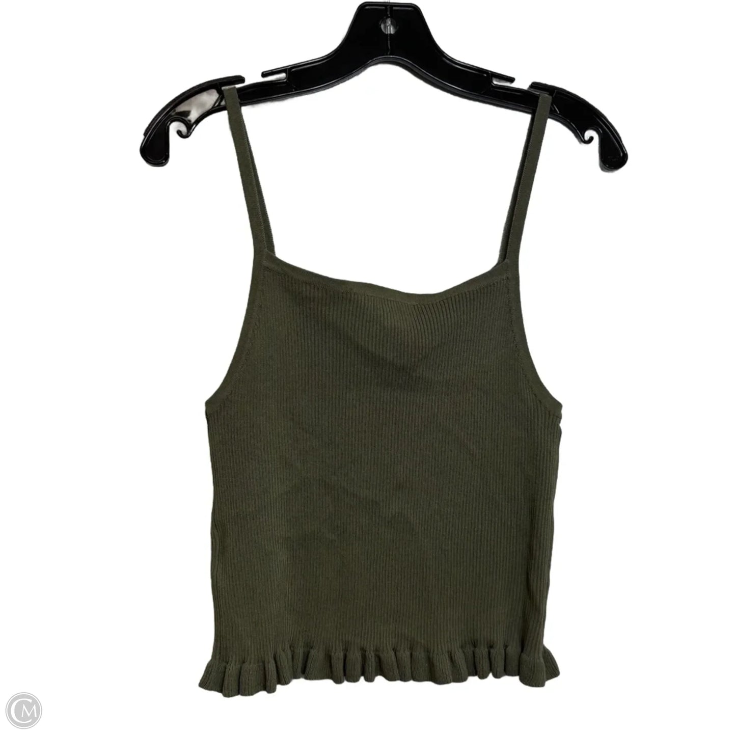 Tank Top By And Now This In Green, Size: L