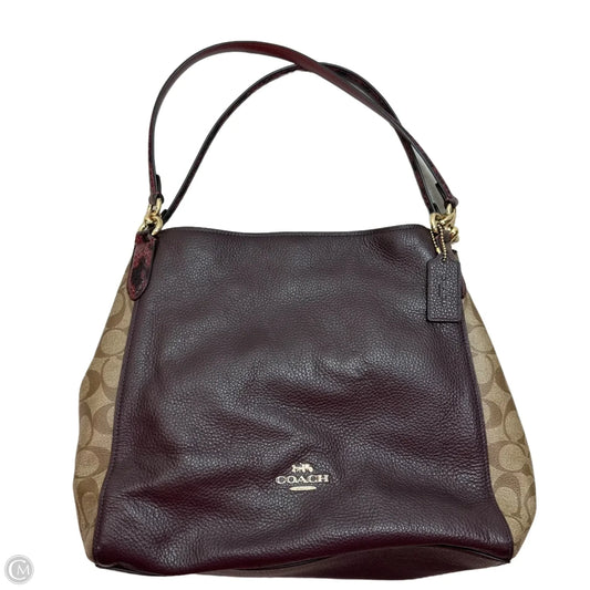 Handbag Designer By Coach, Size: Medium