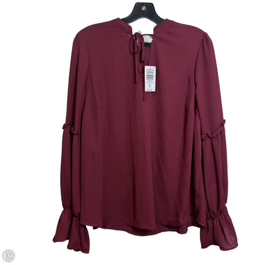 Top Long Sleeve By Torrid In Red, Size: M