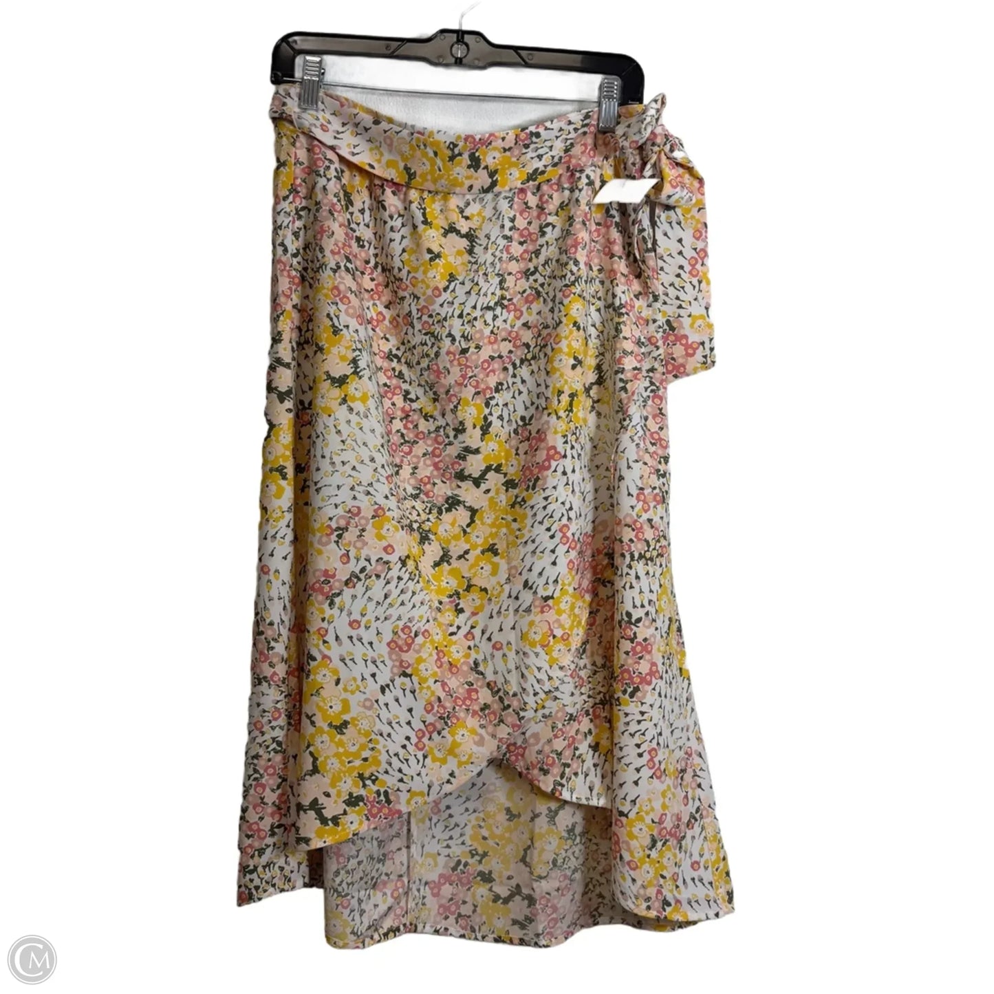 Skirt Midi By Loft In Floral Print, Size: 6