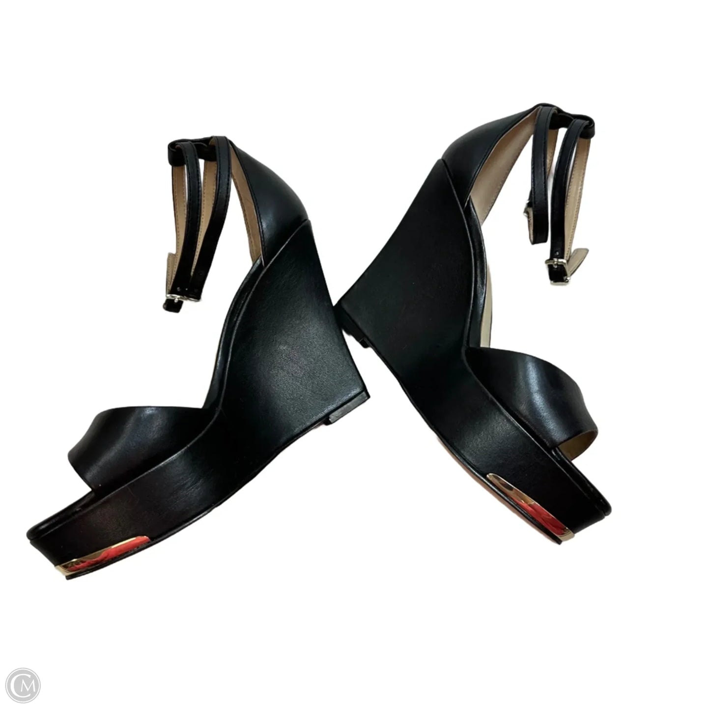 Shoes Heels Wedge By G.i.l.i. In Black, Size: 6.5