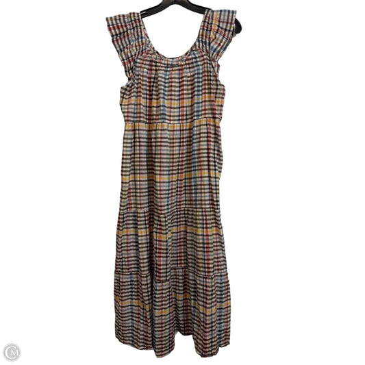 Dress Casual Short By Loft In Plaid Pattern, Size: S