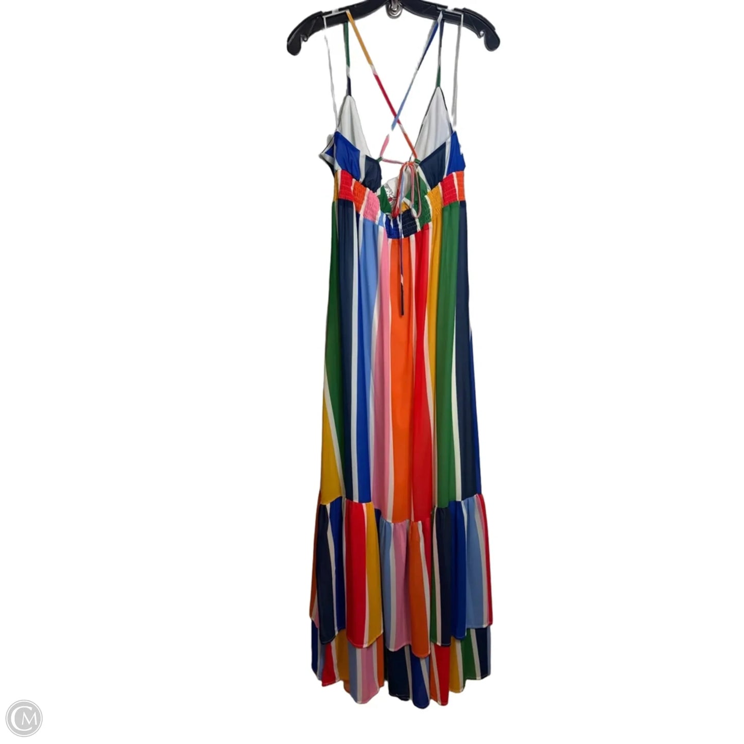 Dress Casual Maxi By Clothes Mentor In Striped Pattern, Size: Xl
