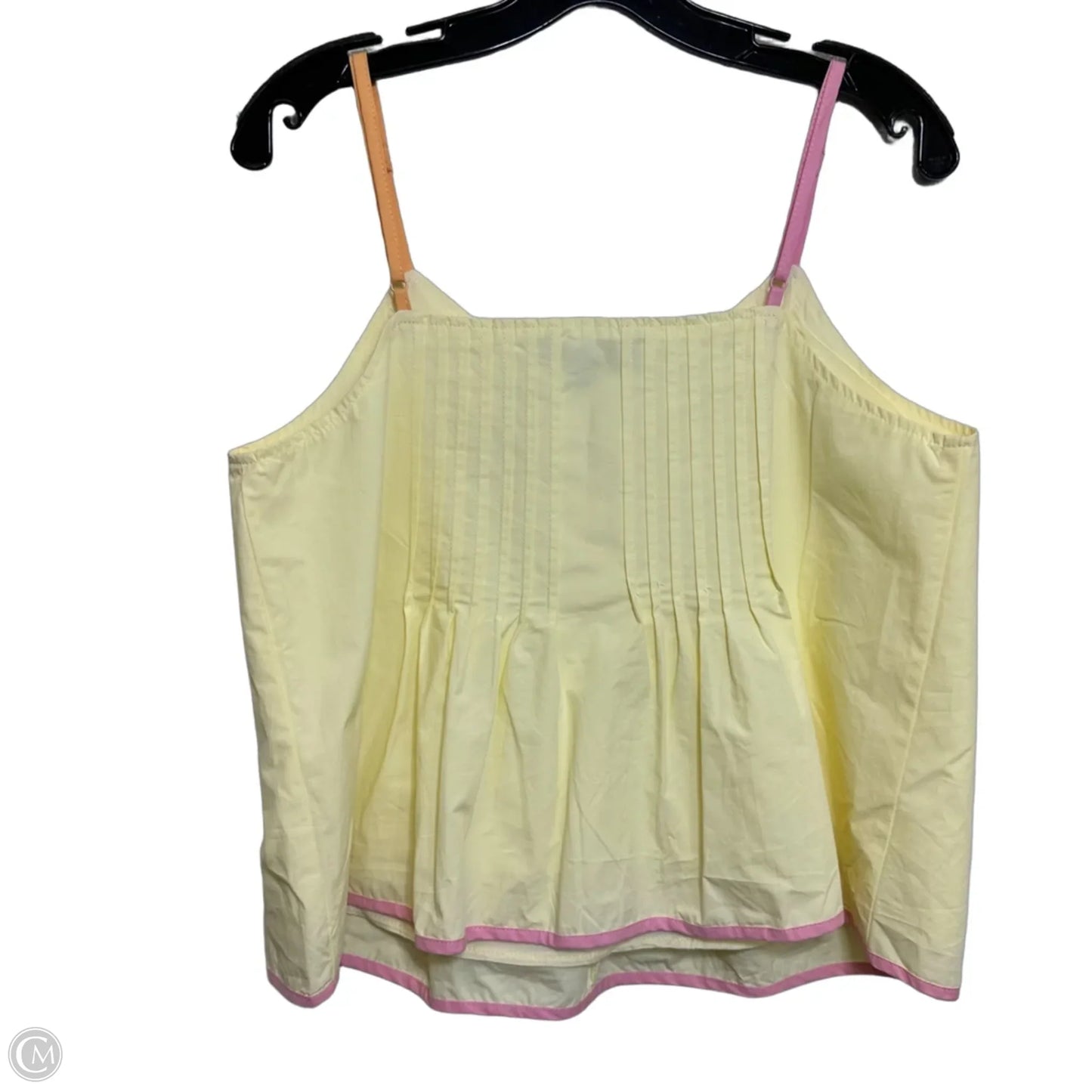 Tank Top By Strut & Bolt In Yellow, Size: M