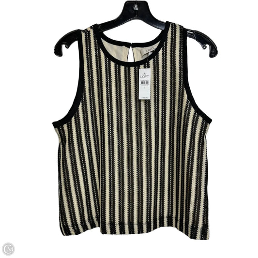 Tank Top By Loft In Striped Pattern, Size: S