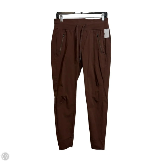 Athletic Leggings By Athleta In Brown, Size: 4
