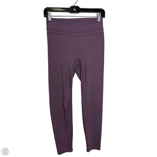 Athletic Leggings By Clothes Mentor In Purple, Size: L