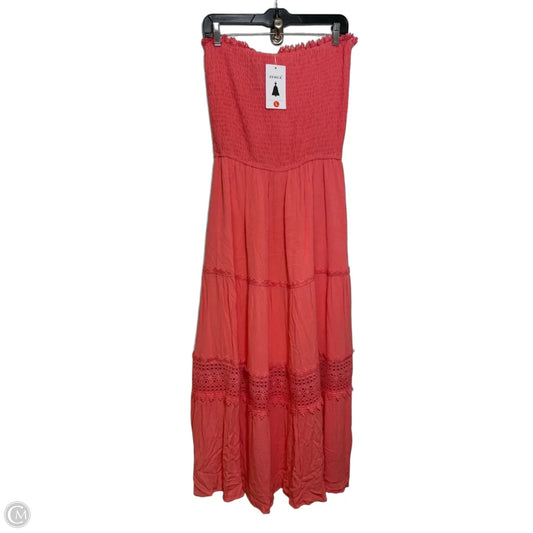 Dress Casual Maxi By Zesica In Pink, Size: L