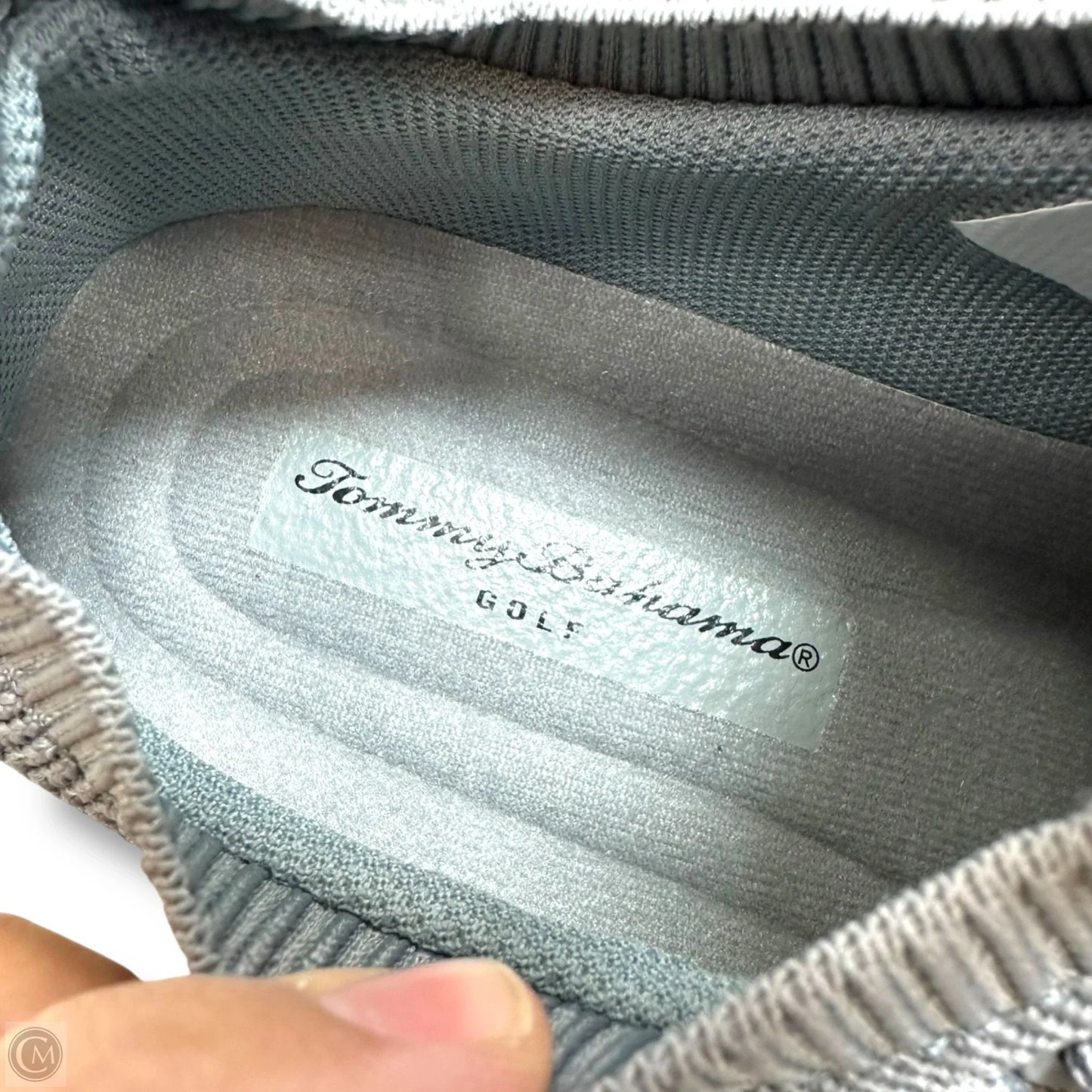 Golf Shoes Athletic By Tommy Bahama In Grey, Size: 8