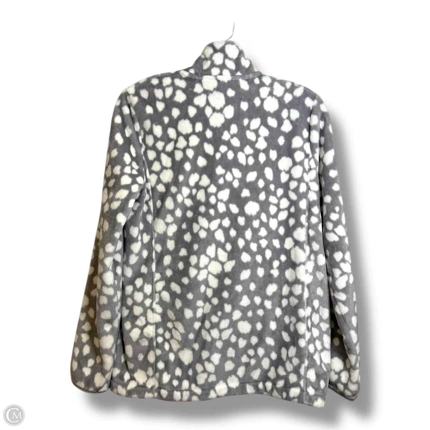 Jacket Fleece By Lands End In Multi-colored, Size: S