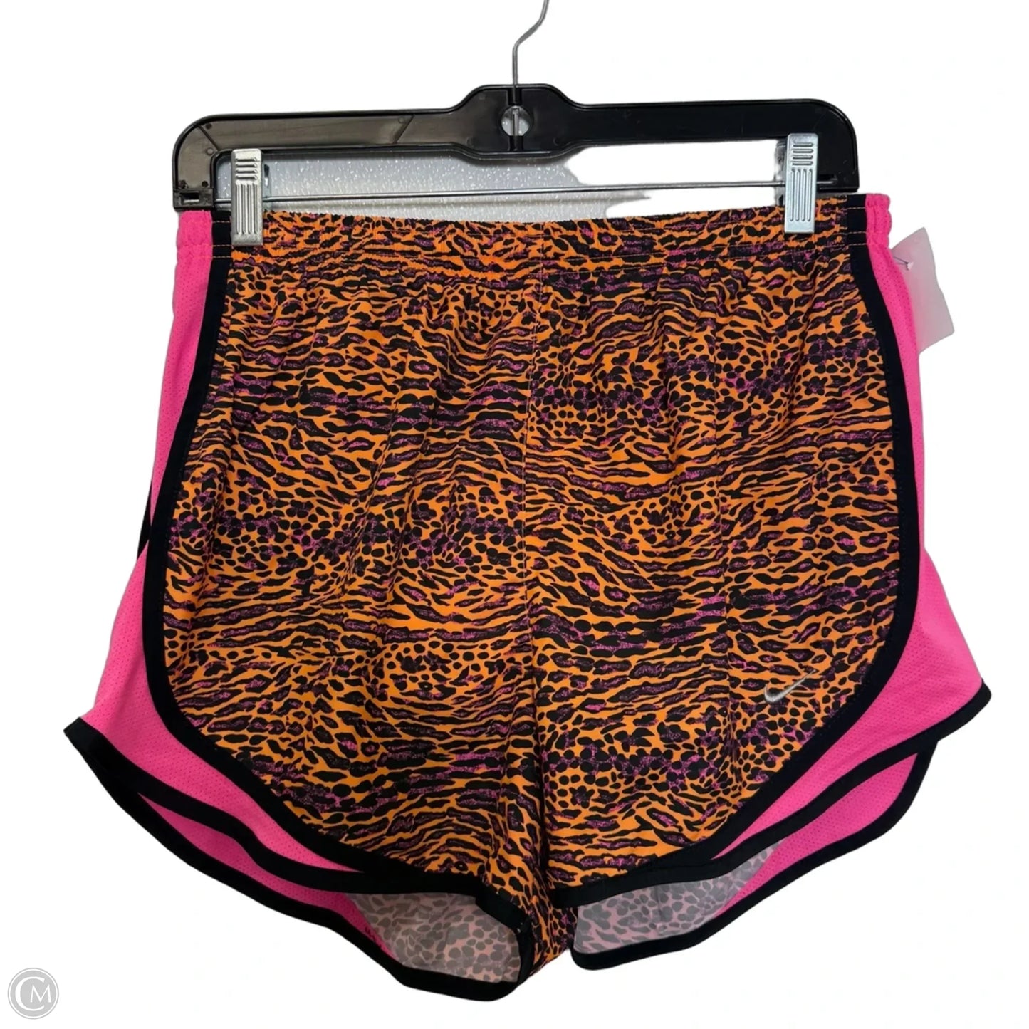 Athletic Shorts By Nike In Orange, Size: M
