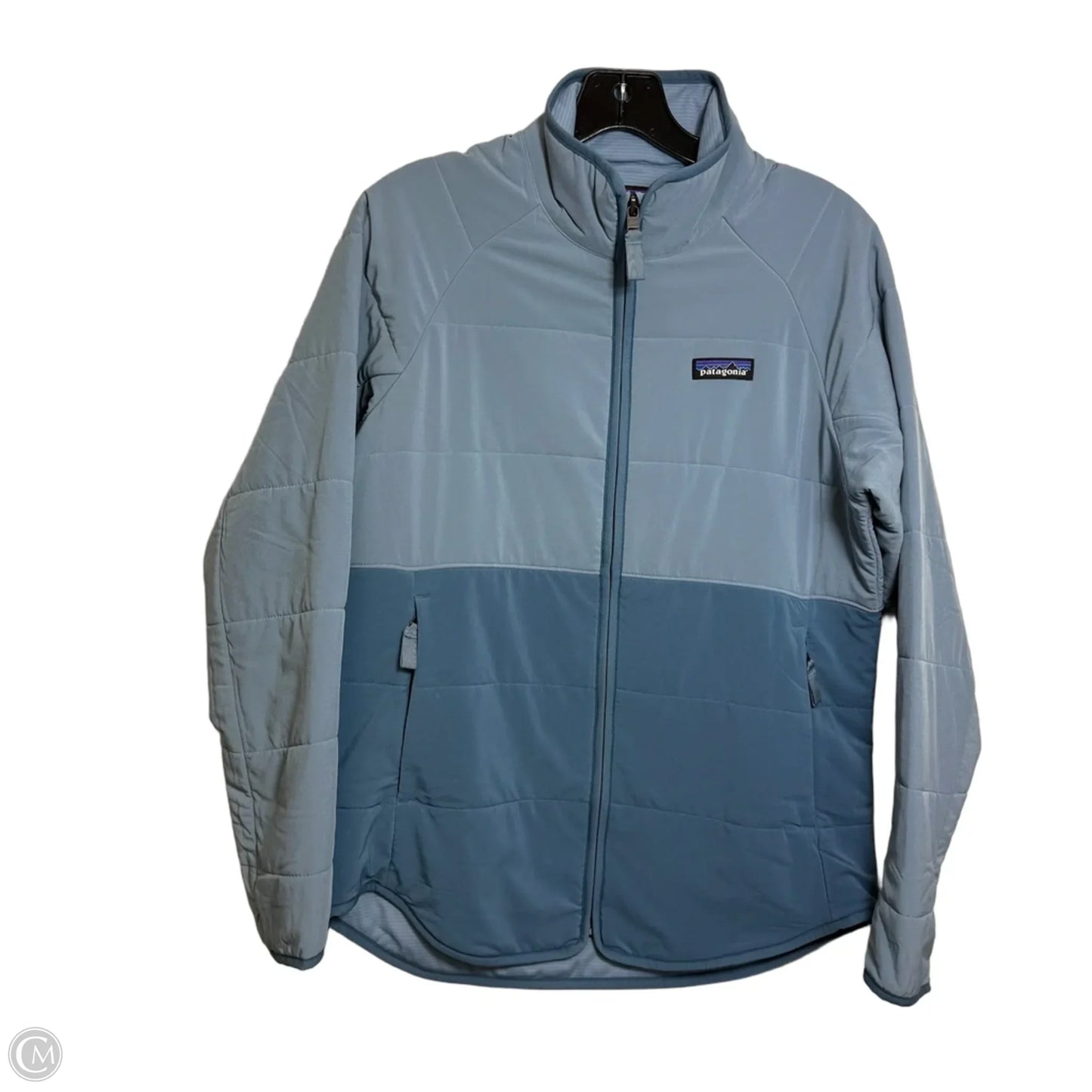 Athletic Jacket By Patagonia In Blue, Size: M