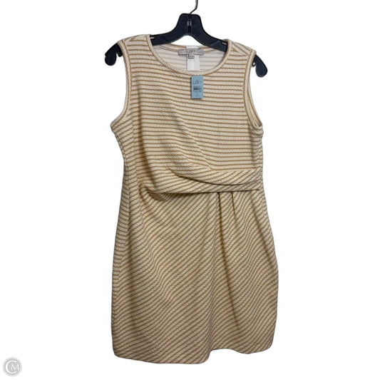 Dress Casual Short By Loft In Striped Pattern, Size: Mp