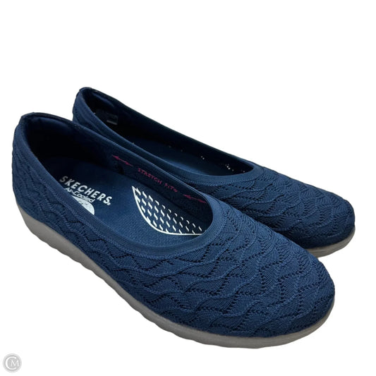 Shoes Flats By Skechers In Blue, Size: 9