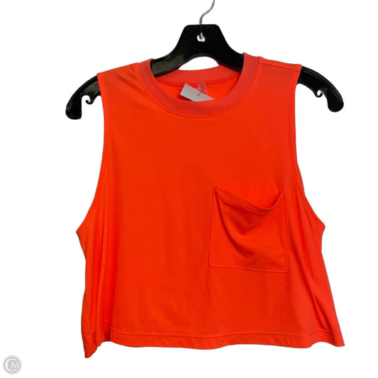 Top Sleeveless By Free People In Orange, Size: S