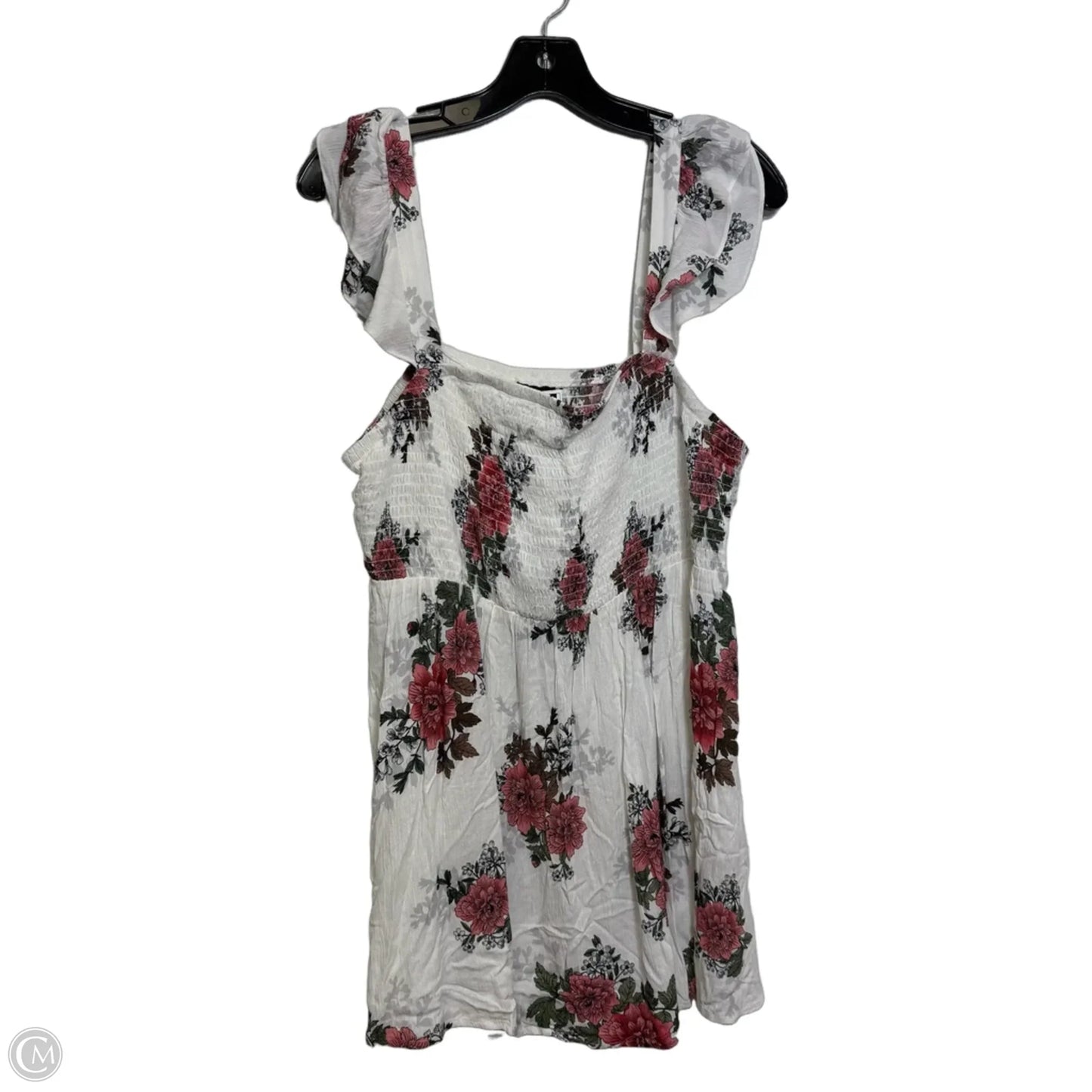 Top Sleeveless By Torrid In Floral Print, Size: 1x