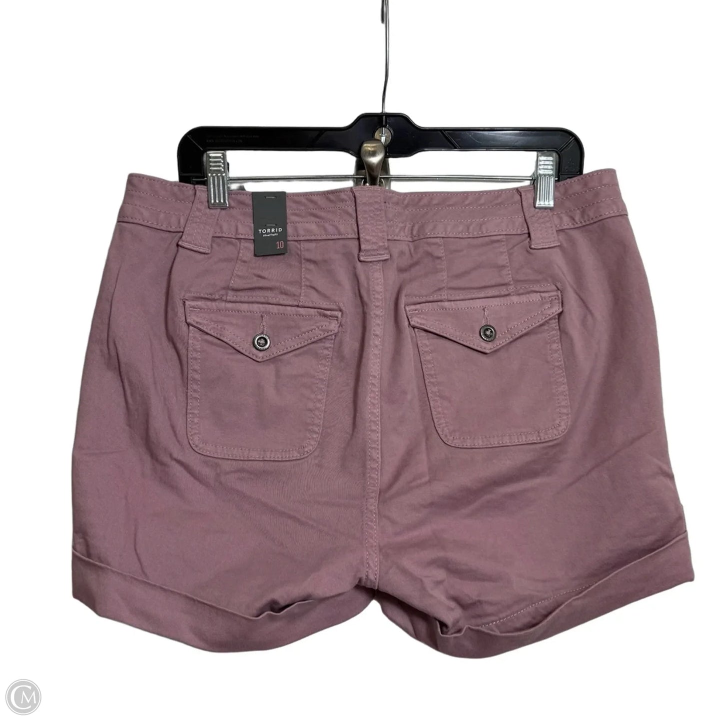 Shorts By Torrid In Purple Denim, Size: 10