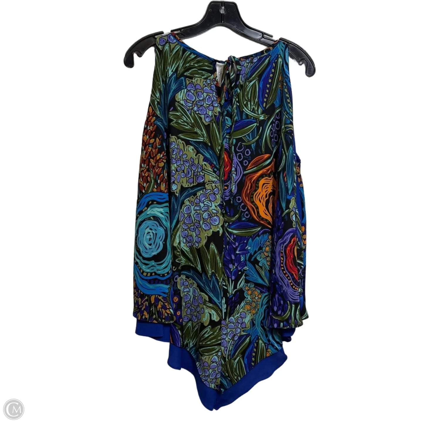 Top Sleeveless By Clothes Mentor In Blue, Size: M
