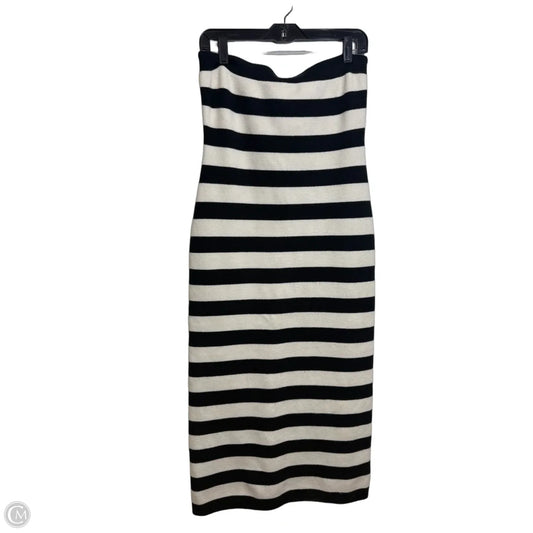 Dress Casual Maxi By Abercrombie And Fitch In Striped Pattern, Size: Lp