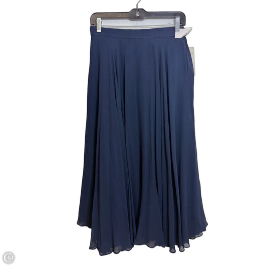 Skirt Maxi By Black Tie In Navy, Size: 10