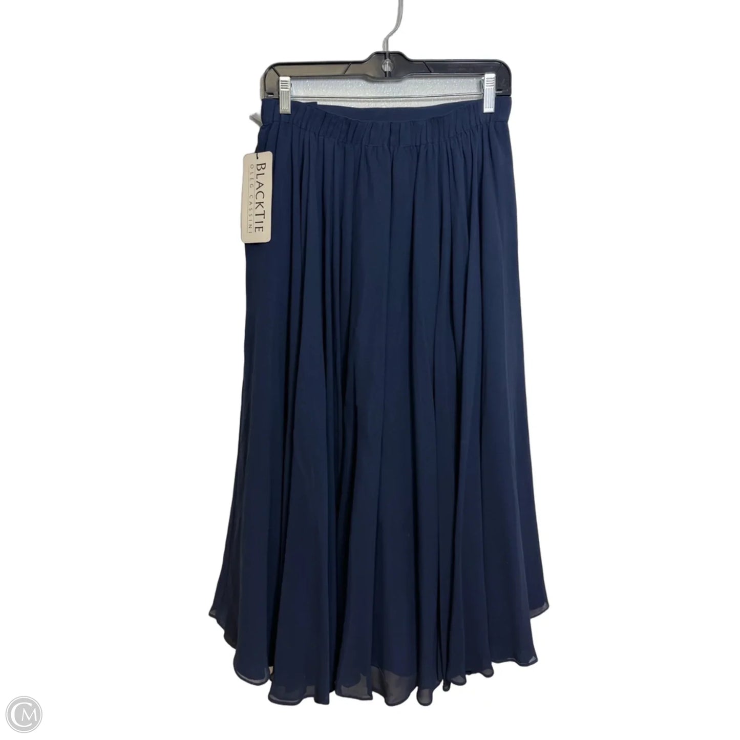 Skirt Maxi By Black Tie In Navy, Size: 10