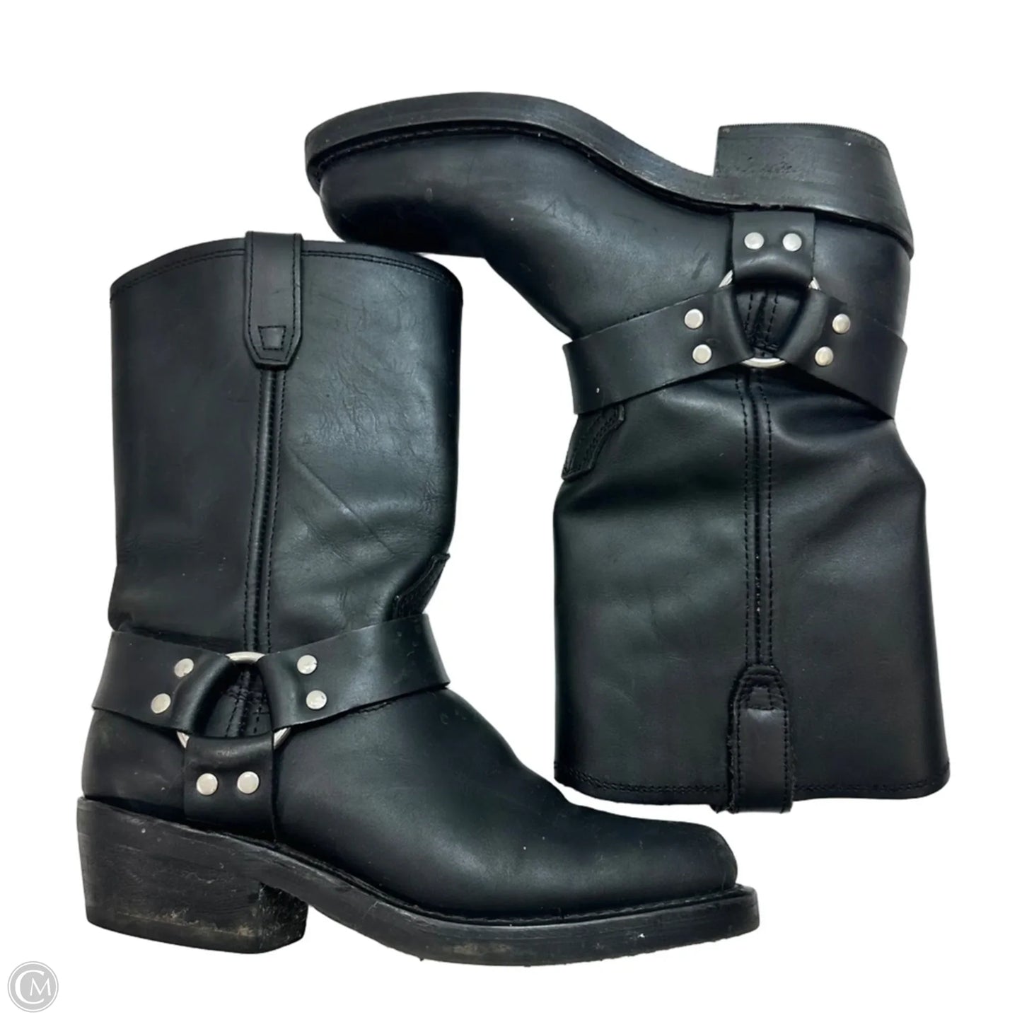 Boots Ankle Flats By Dingo In Black, Size: 9