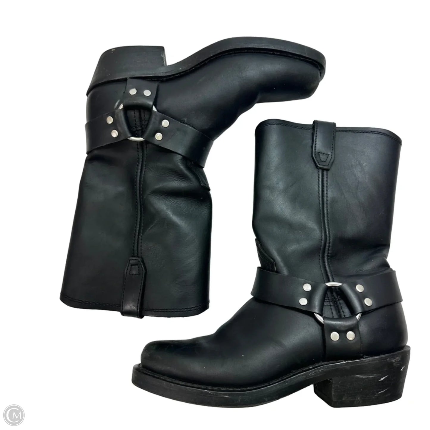 Boots Ankle Flats By Dingo In Black, Size: 9