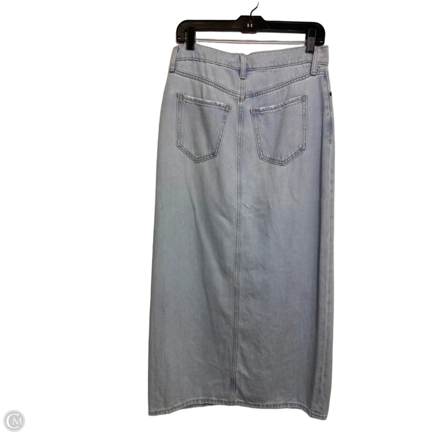 Mid rise Skirt Midi By Old Navy In Blue Denim, Size: 2