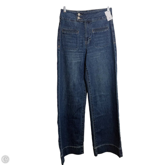 Jeans Wide Leg By Habitual In Blue Denim, Size: 0