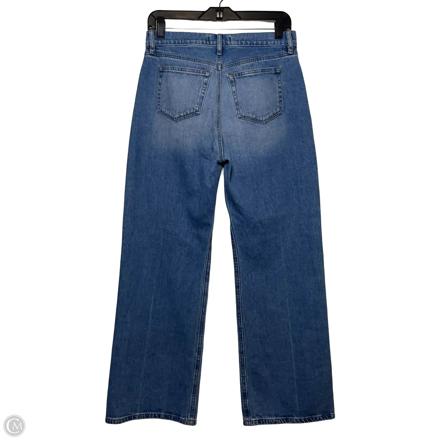 Jeans wide leg By Loft In Blue Denim, Size: 4