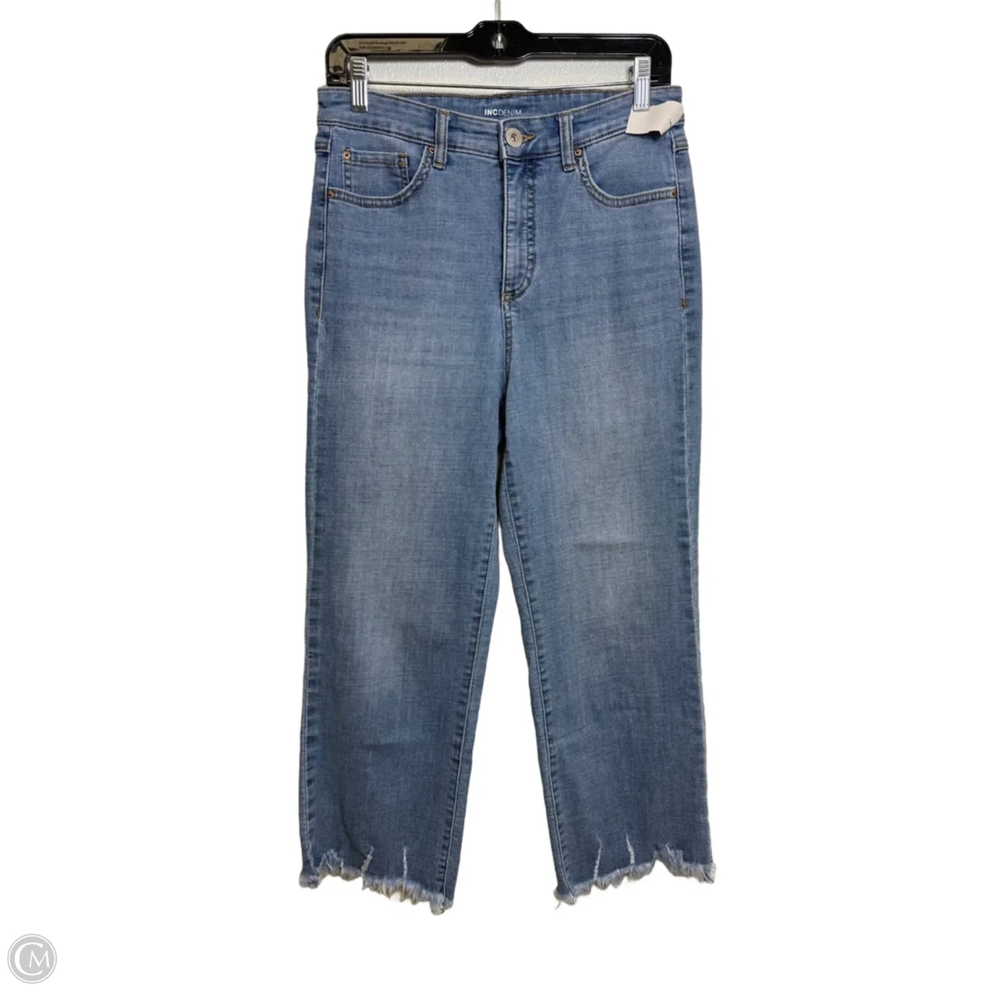 Jeans Boot Cut By Inc In Blue Denim, Size: 4