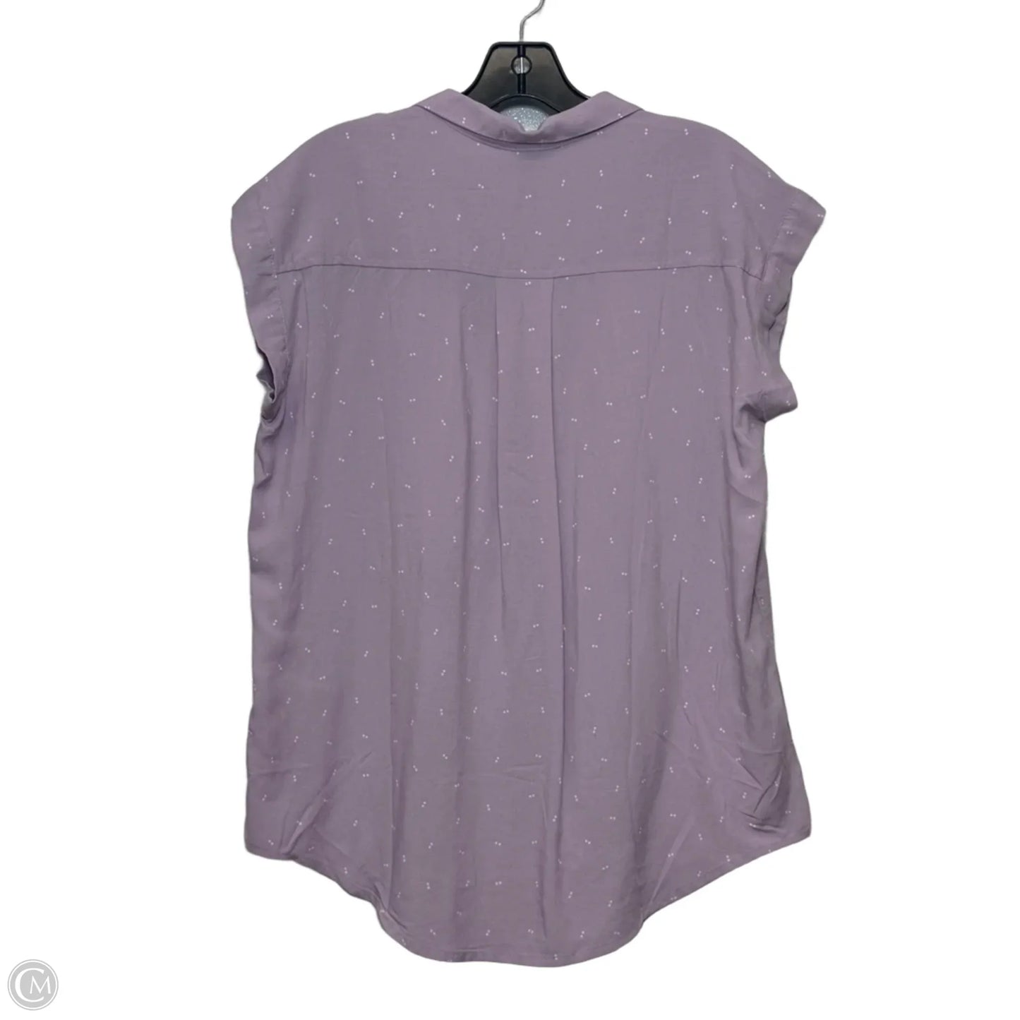 Top Long Sleeve By Jachs Girlfirend In Purple, Size: S