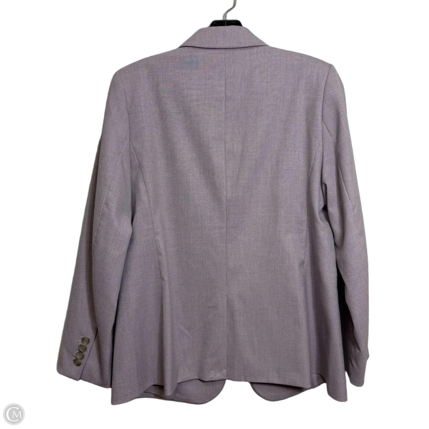 Blazer By Ann Taylor In Purple, Size: 10p