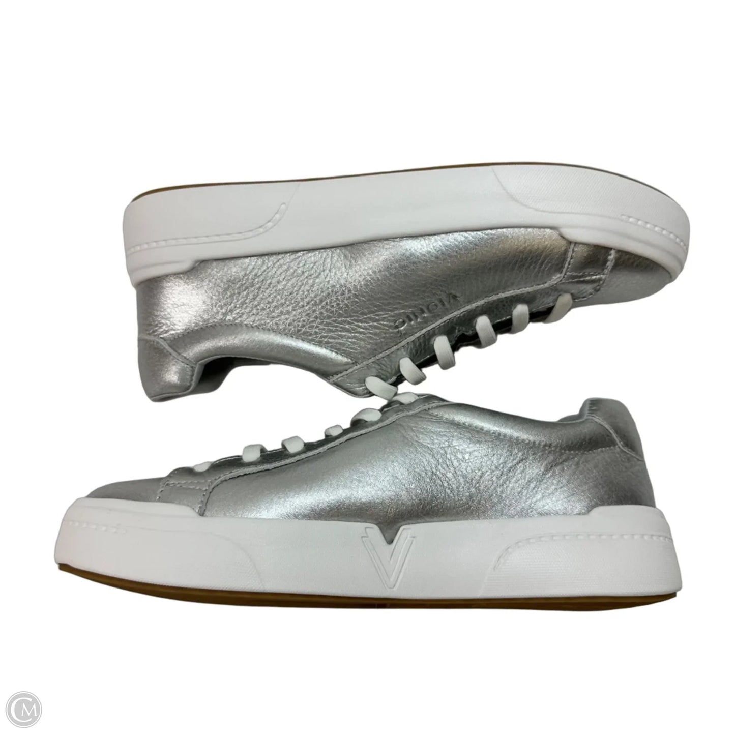 Shoes Sneakers By Vionic In Silver, Size: 7