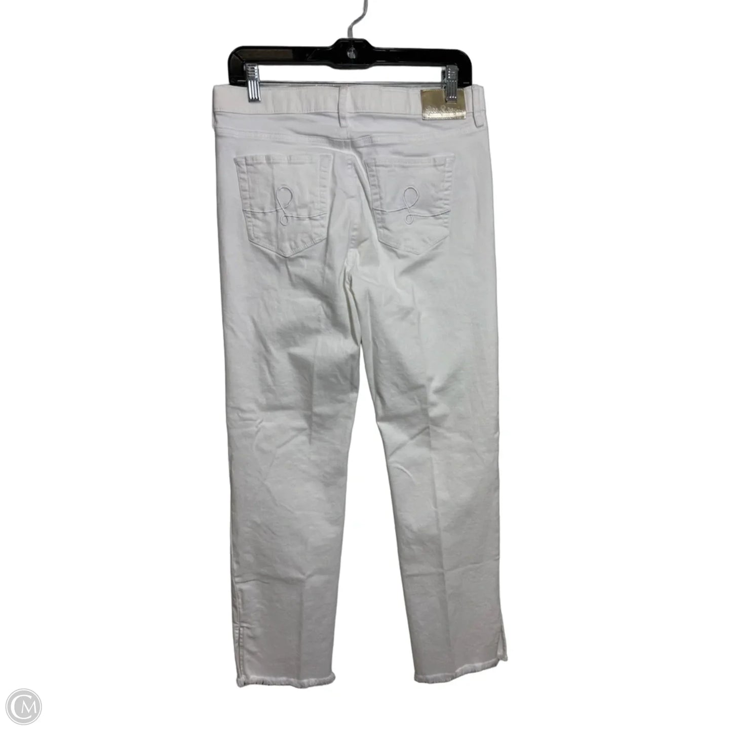 Jeans Designer By Lilly Pulitzer In White, Size: 8