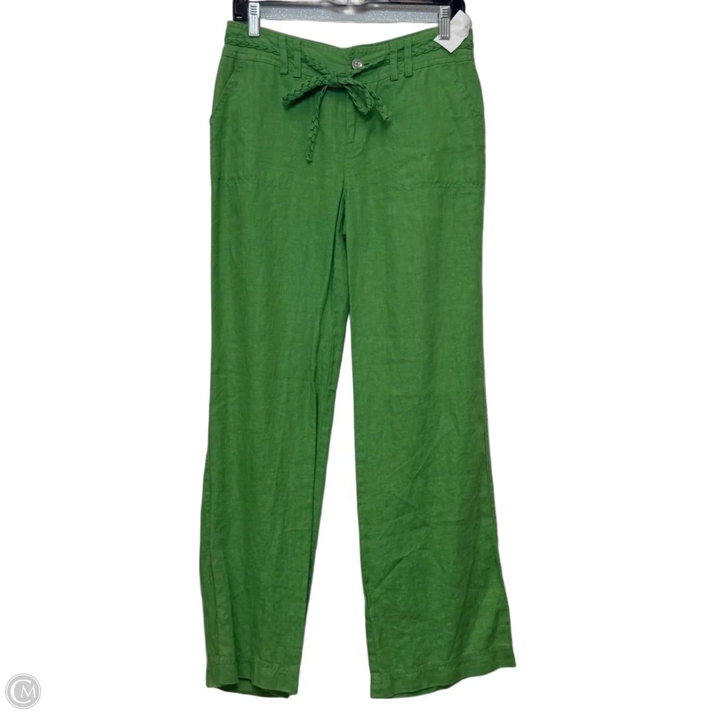 Pants Linen By Inc In Green, Size: 2