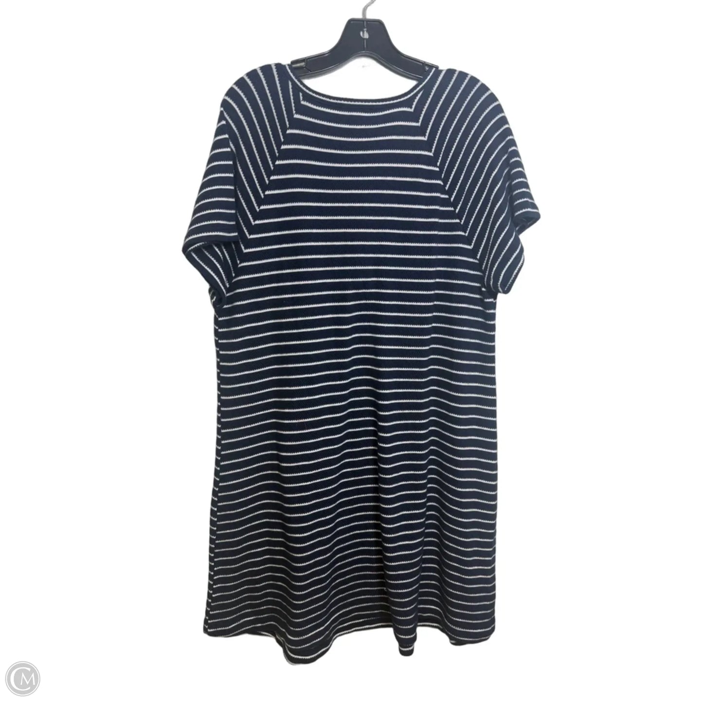 Dress Casual Short By Loft In Striped Pattern, Size: Xlp
